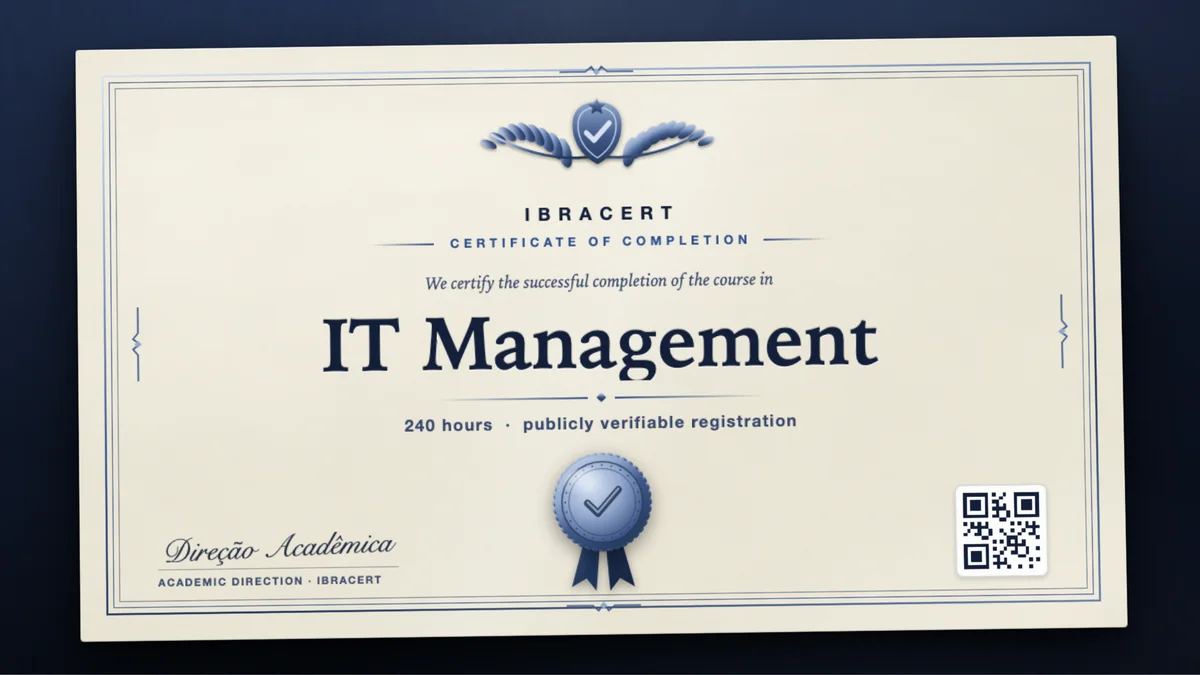 Cover of the IT Management course