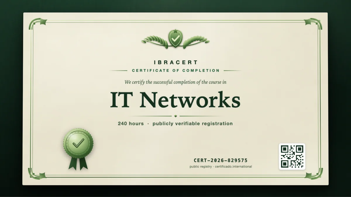 Cover of the IT Networks course