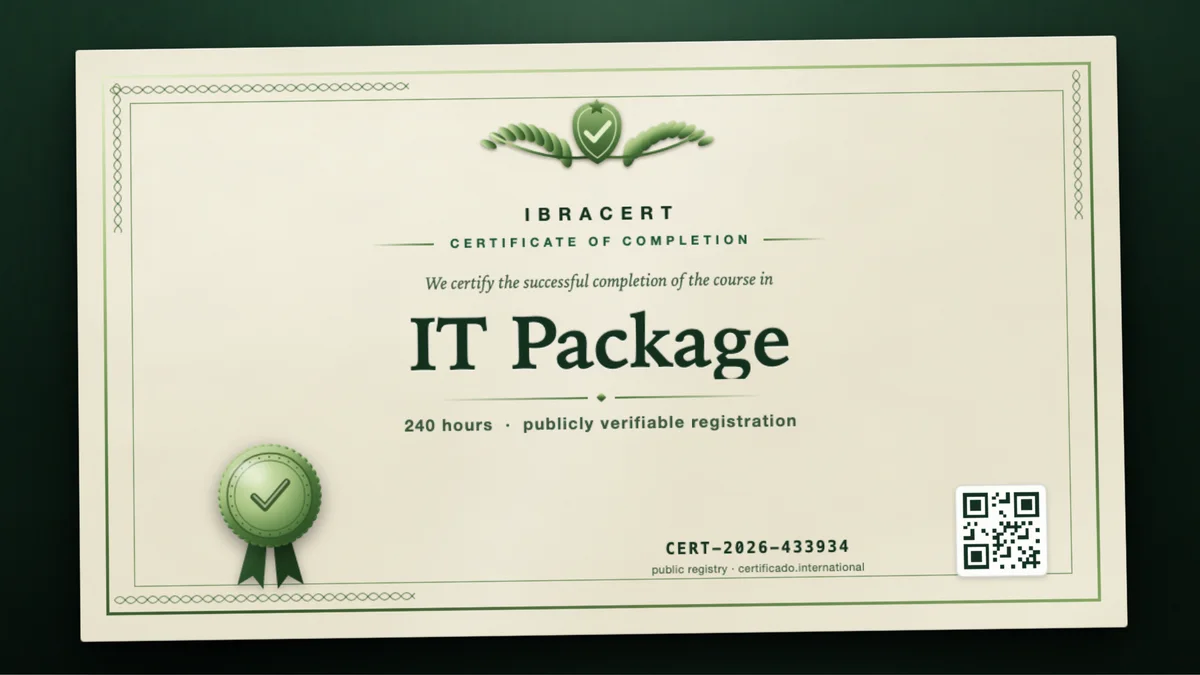 Cover of the IT Package course