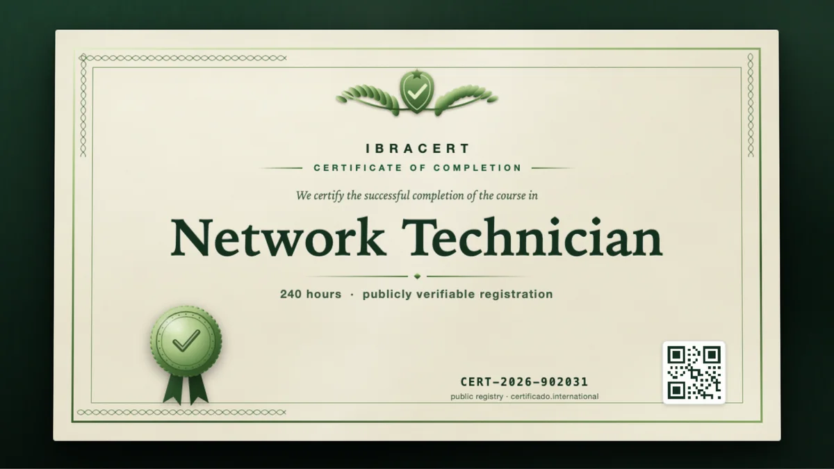 Cover of the Network Technician course
