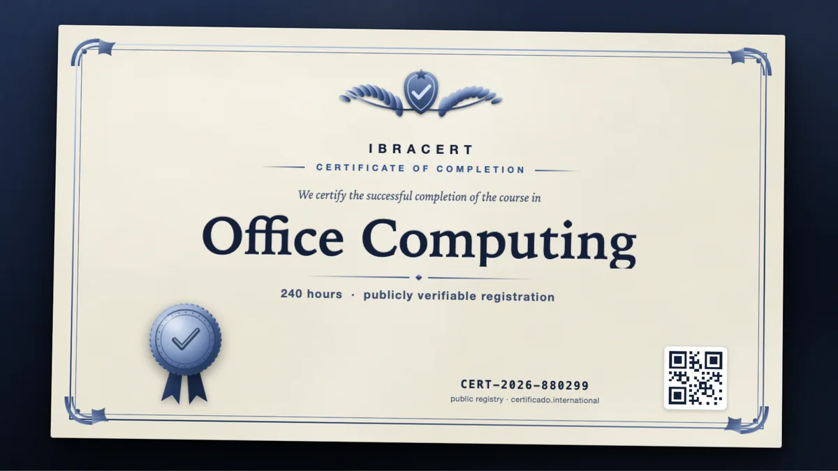 Cover of the Office Computing course