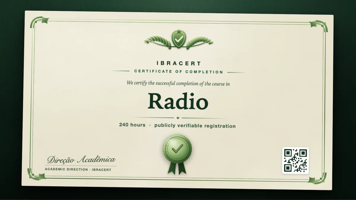 Cover of the Radio course