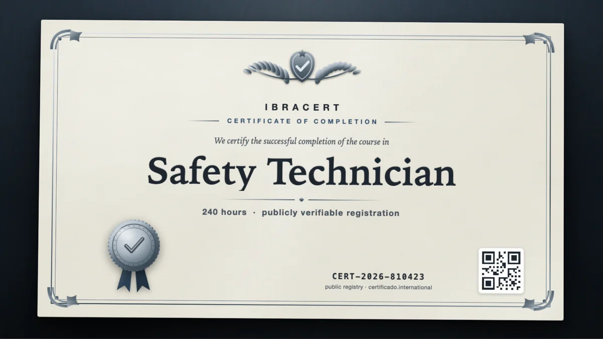Cover of the Safety Technician course