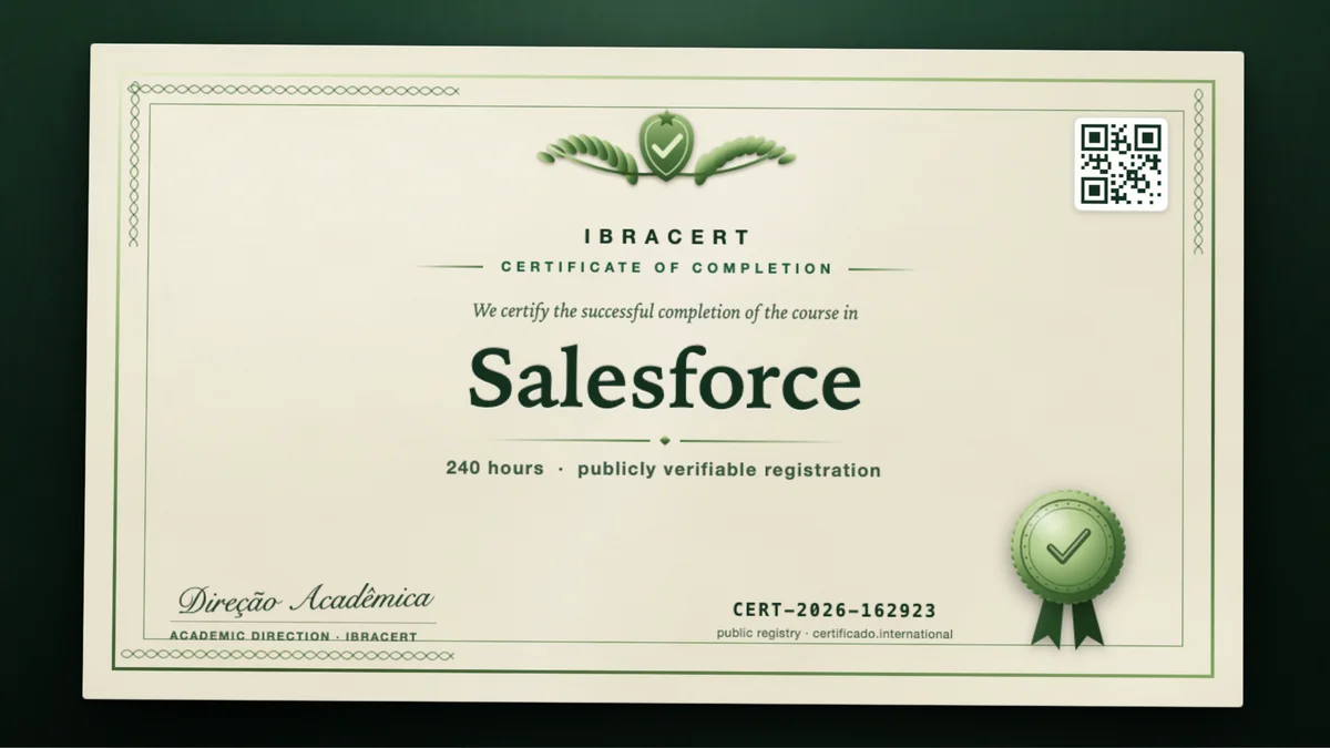 Cover of the Salesforce course