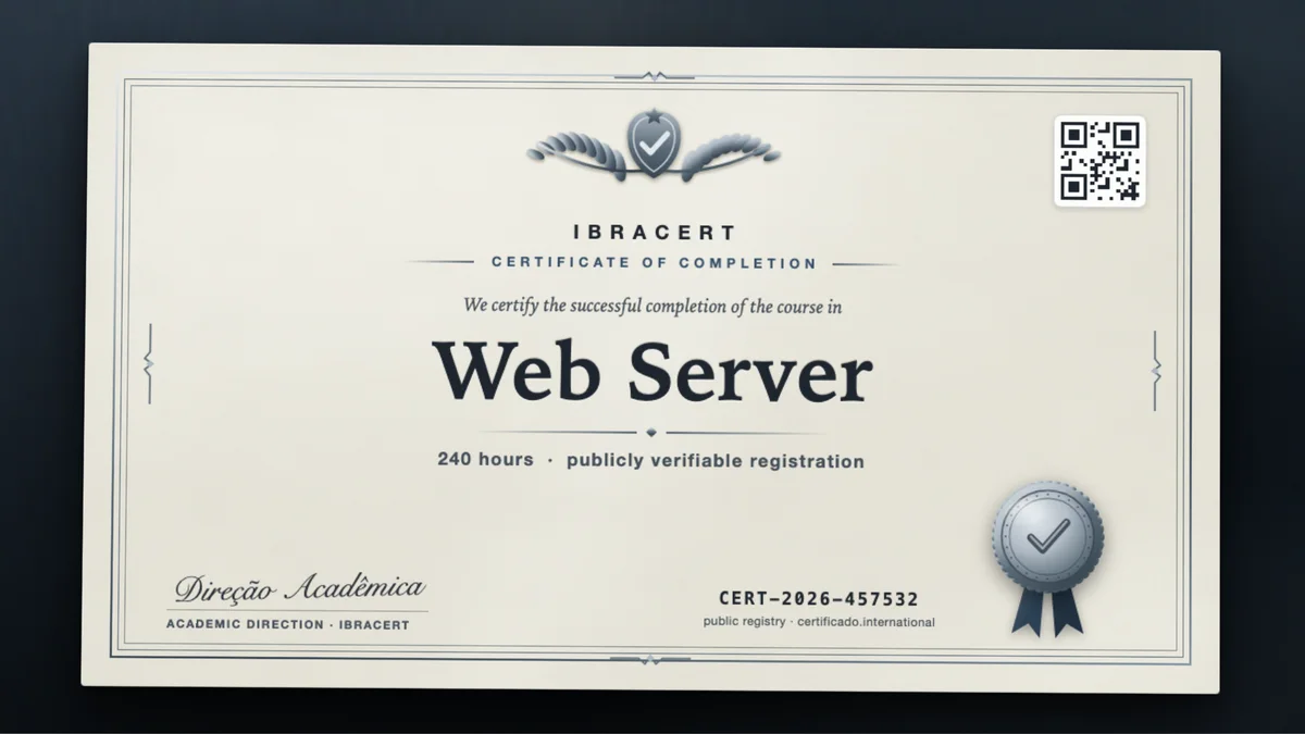 Cover of the Web Server course