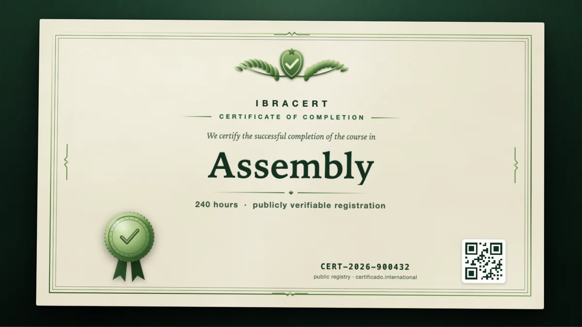 Cover of the Assembly course