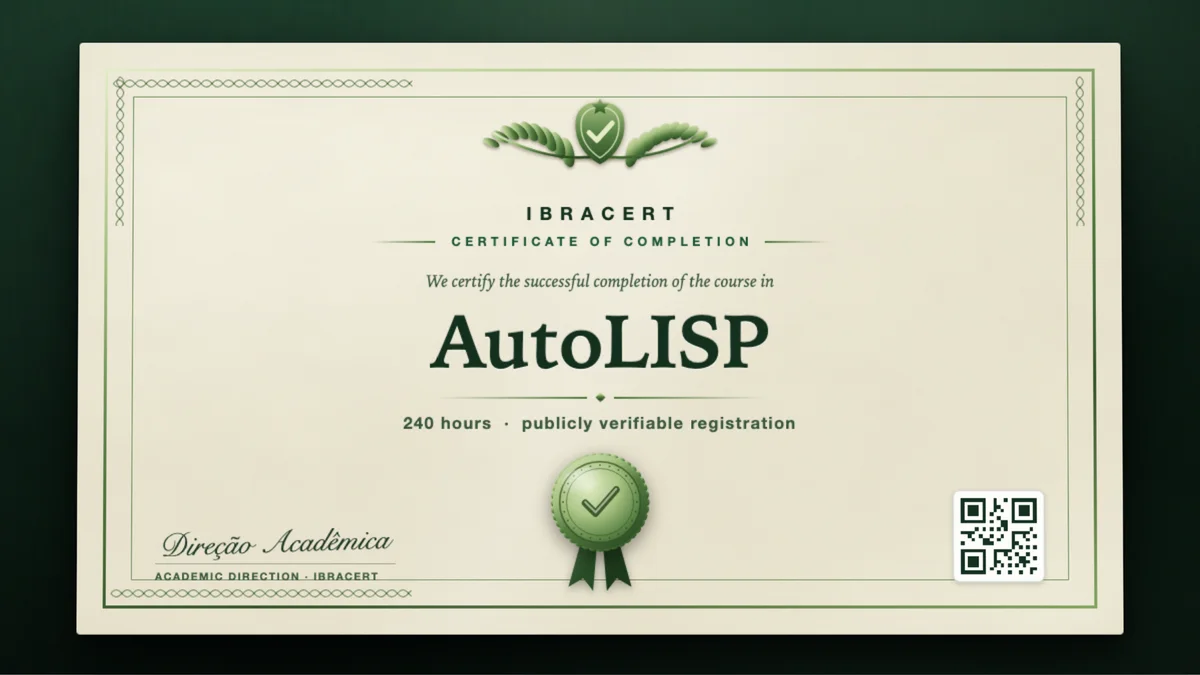 Cover of the AutoLISP course