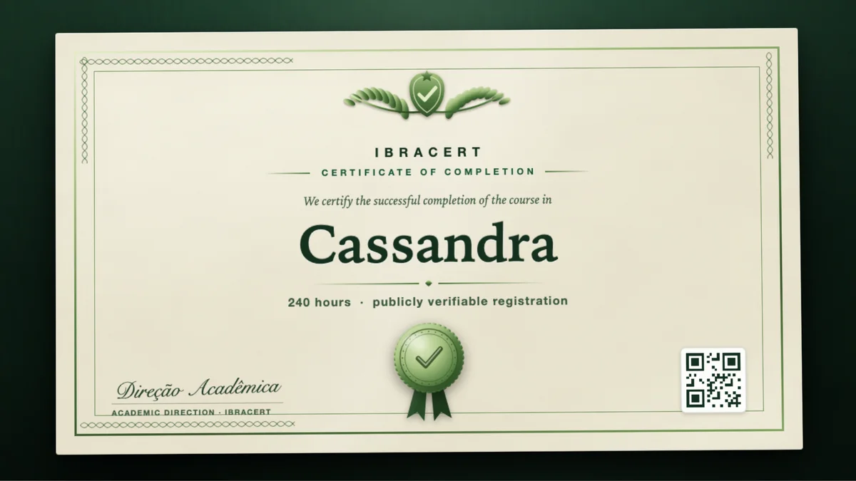 Cover of the Cassandra course