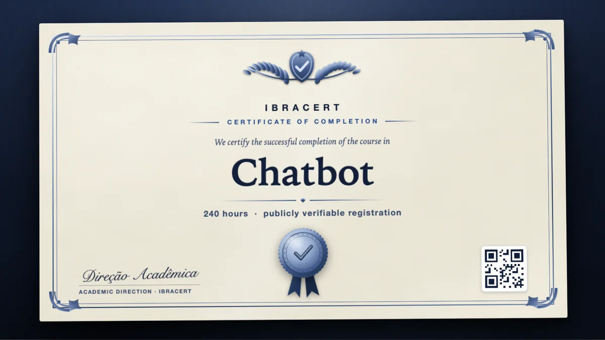 Cover of the Chatbot course