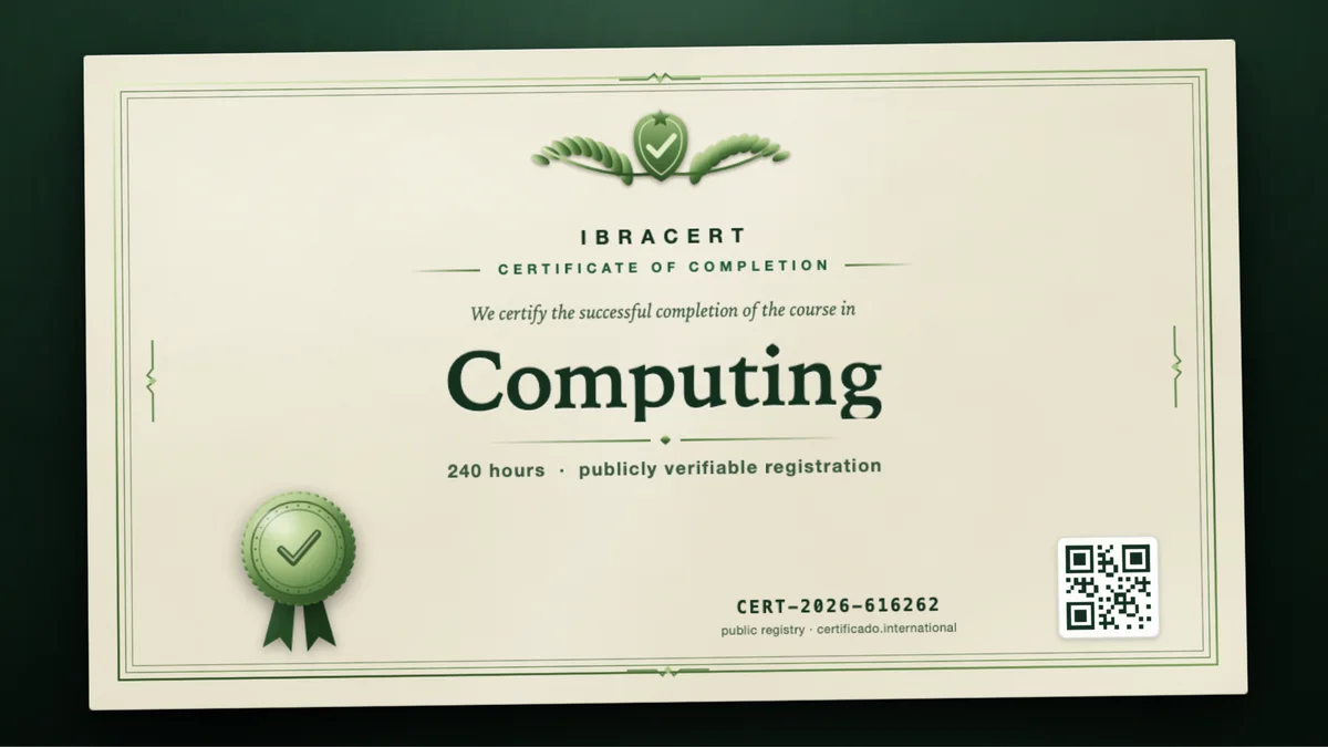 Cover of the Computing course