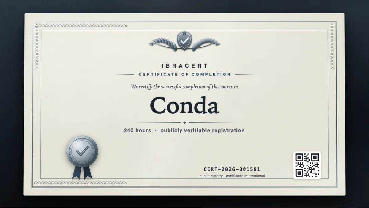 Cover of the Conda course