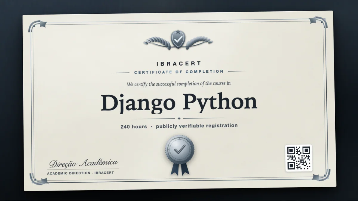 Cover of the Django Python course