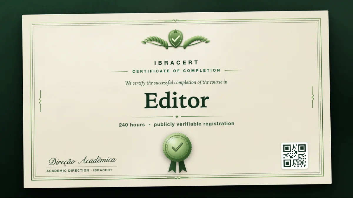 Cover of the Editor course