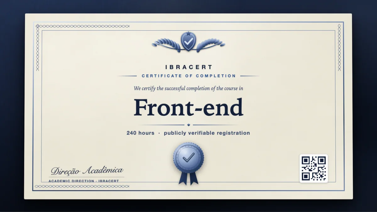 Cover of the Front-end course