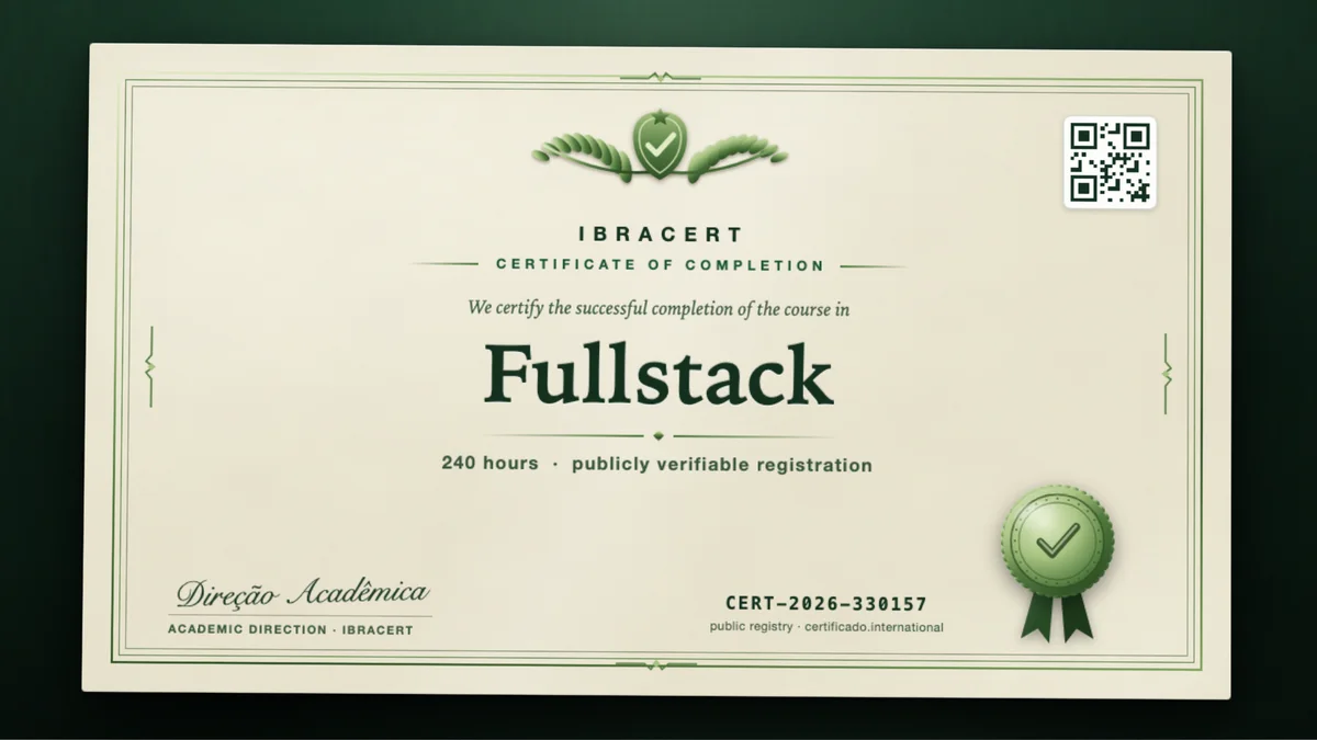 Cover of the Fullstack course