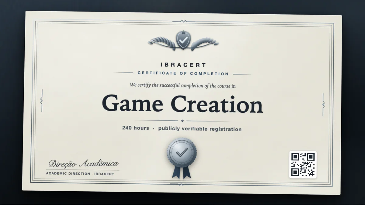 Cover of the Game Creation course