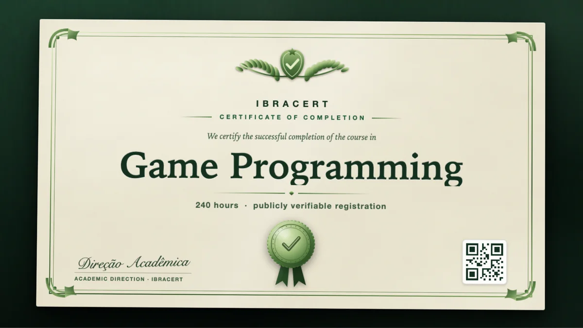 Cover of the Game Programming course