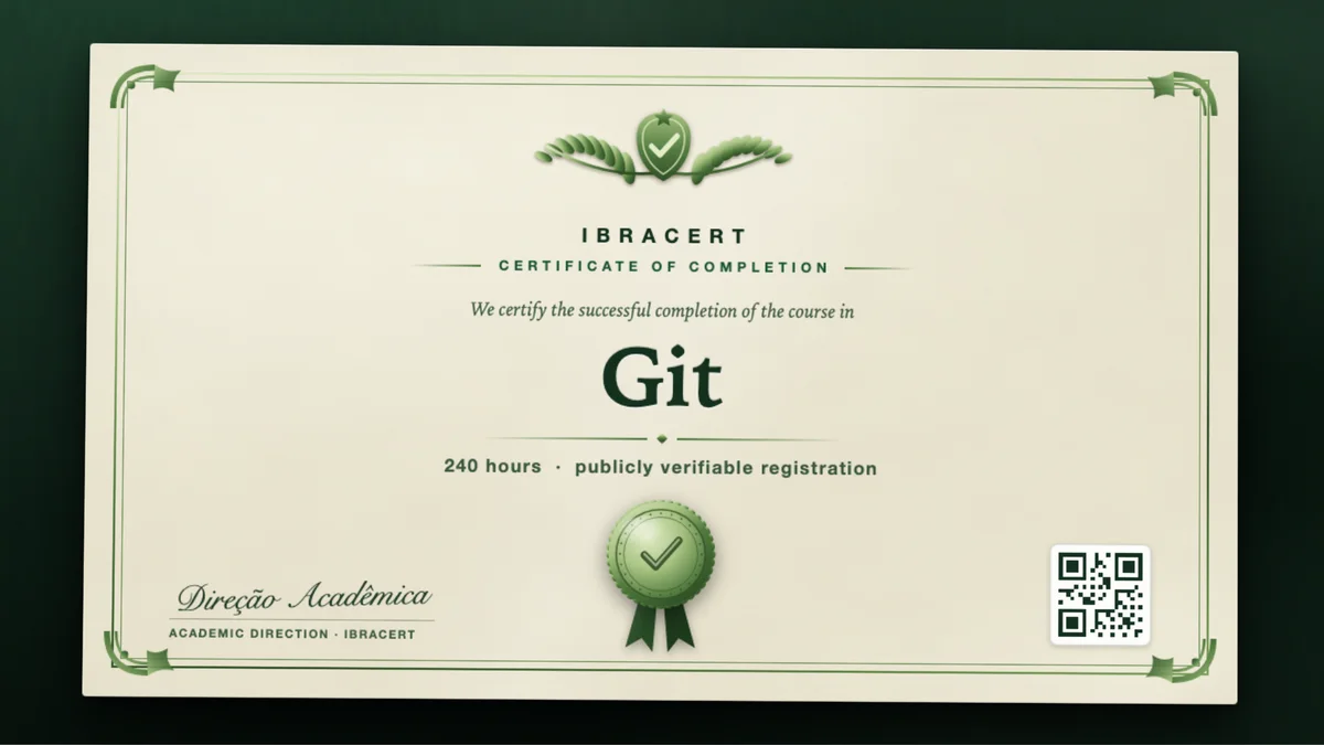Cover of the Git course