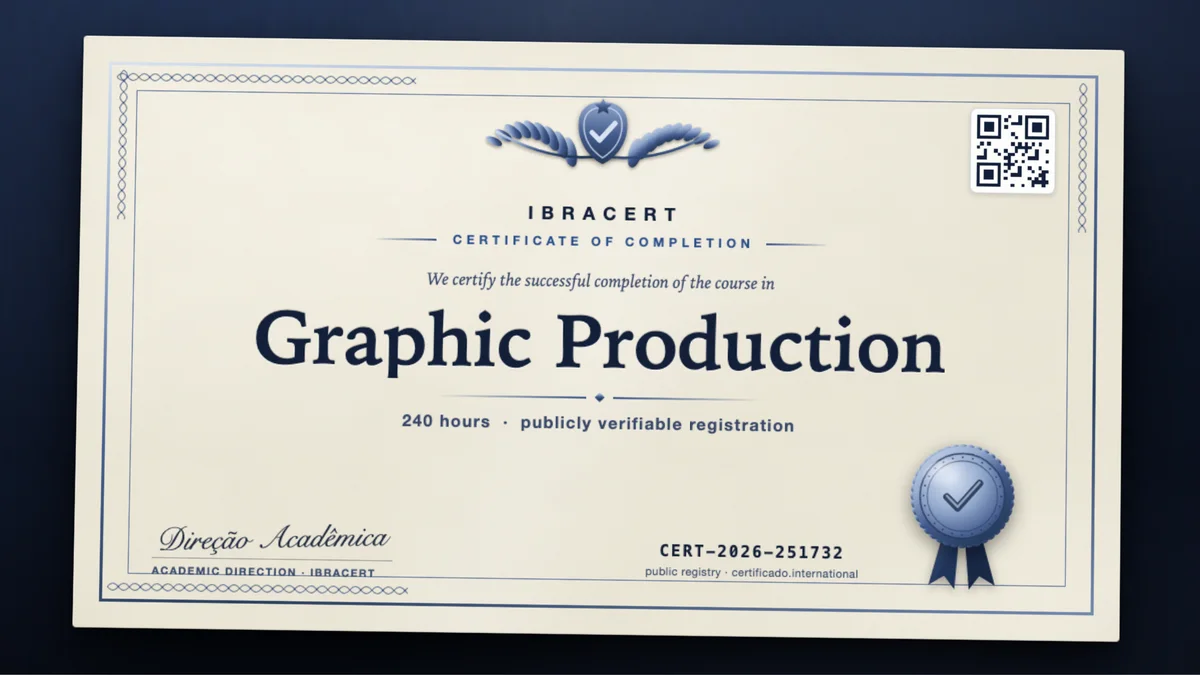 Cover of the Graphic Production course