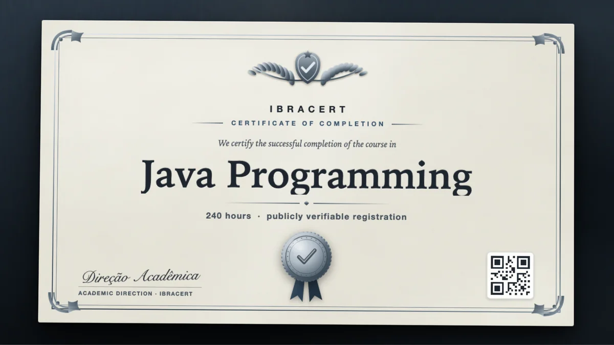 Cover of the Java Programming course