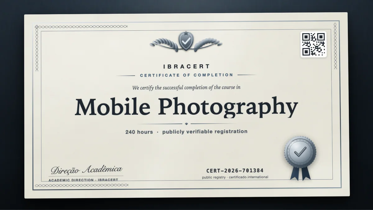Cover of the Mobile Photography course
