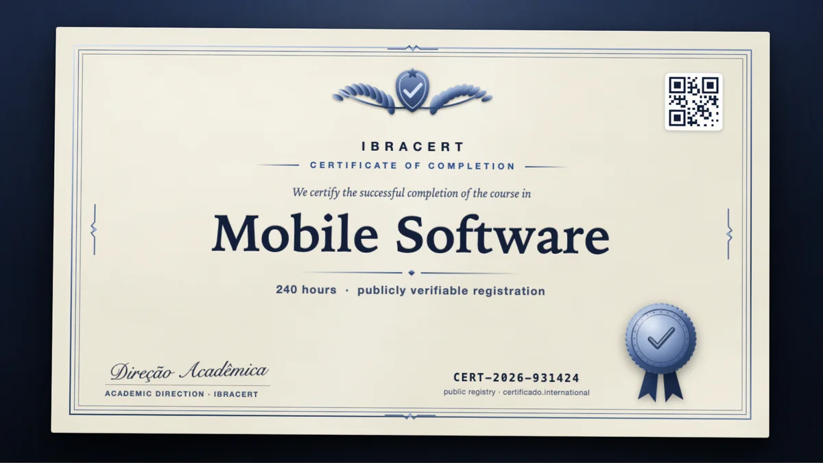 Cover of the Mobile Software course