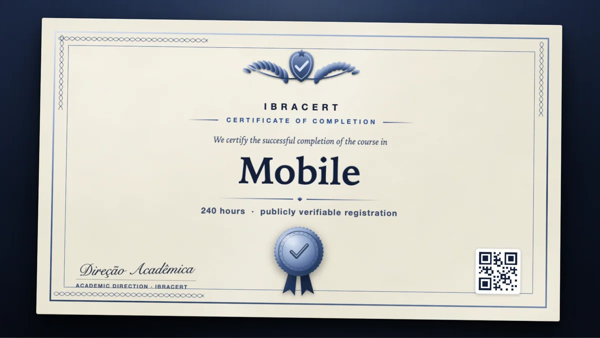Cover of the Mobile course