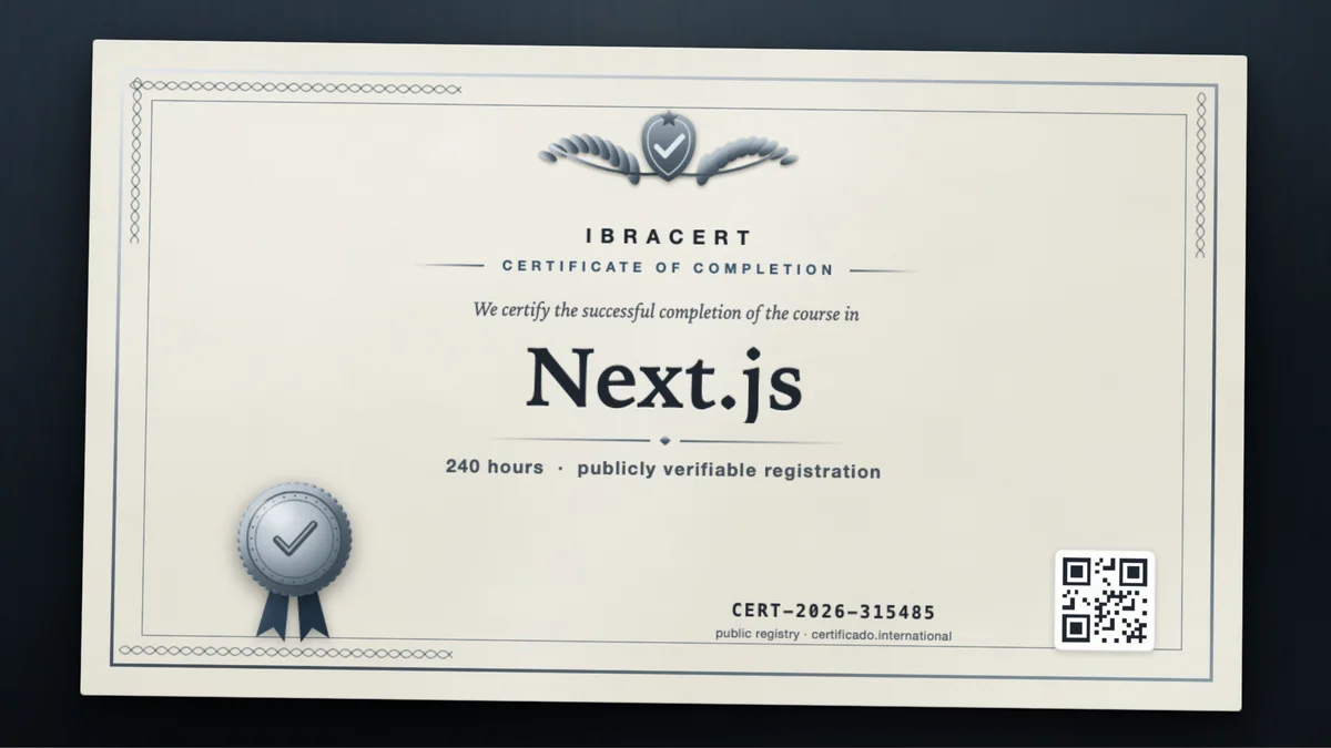 Cover of the Next.js course