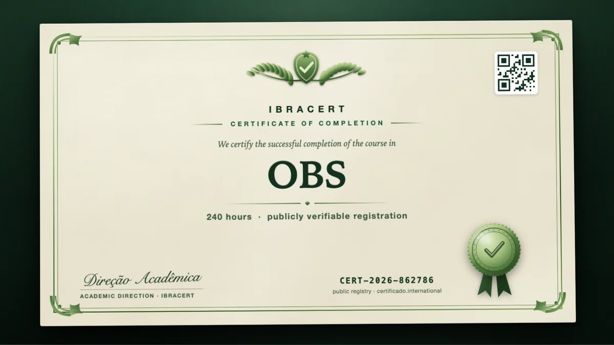 Cover of the OBS course