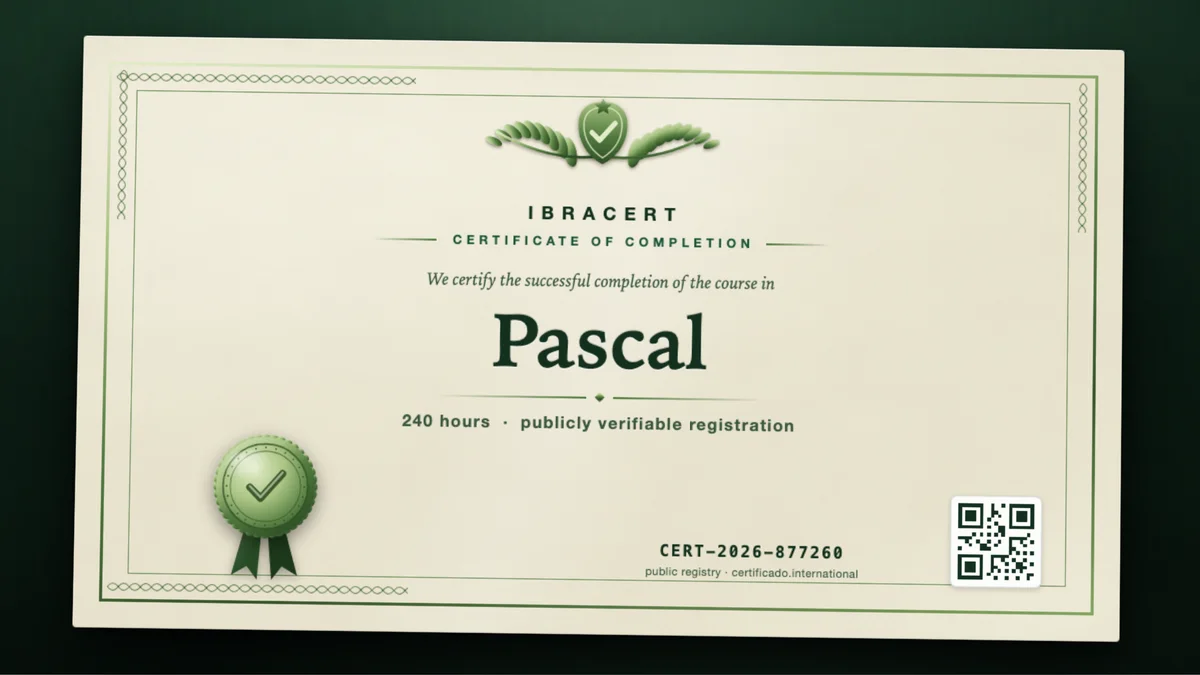 Cover of the Pascal course