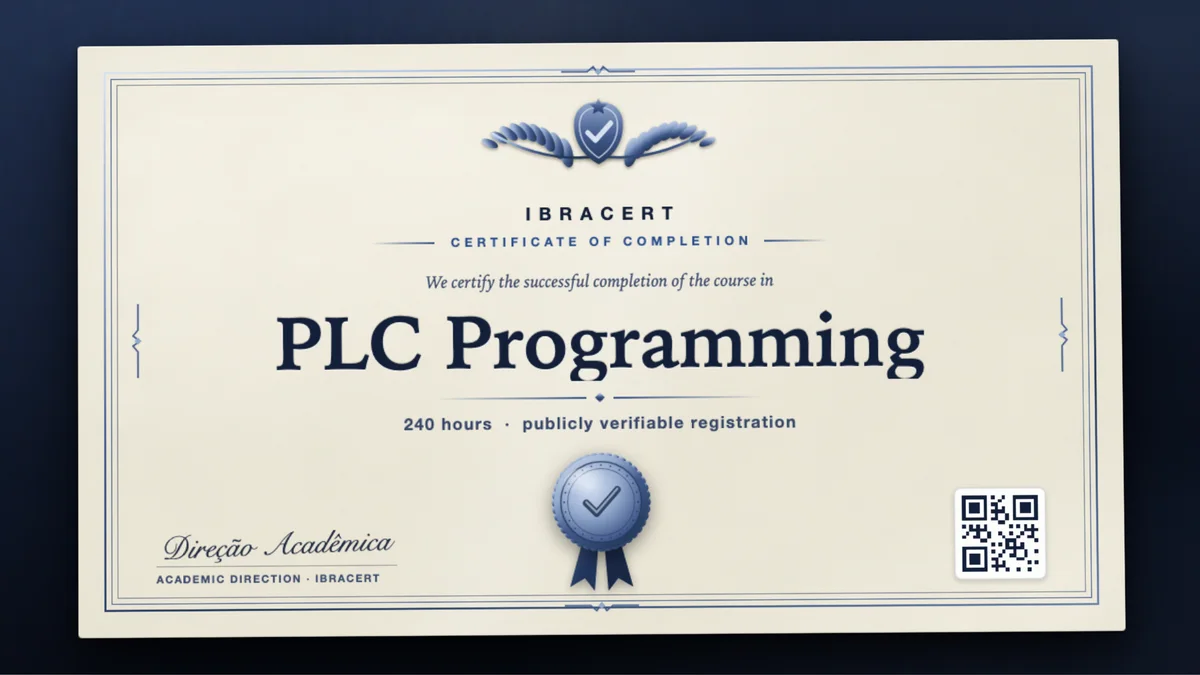 Cover of the PLC Programming course