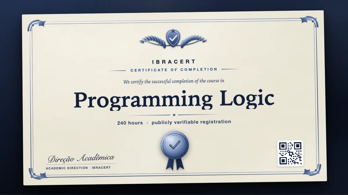 Cover of the Programming Logic course