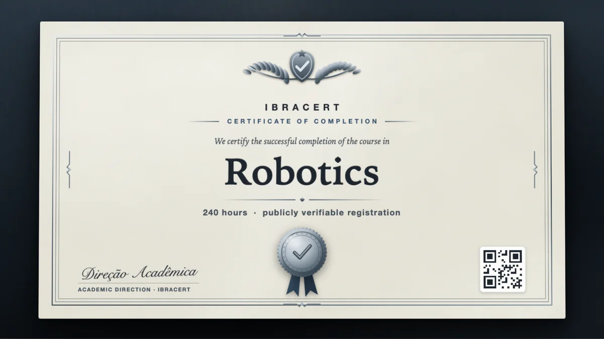 Cover of the Robotics course