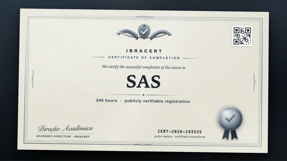 Cover of the SAS course