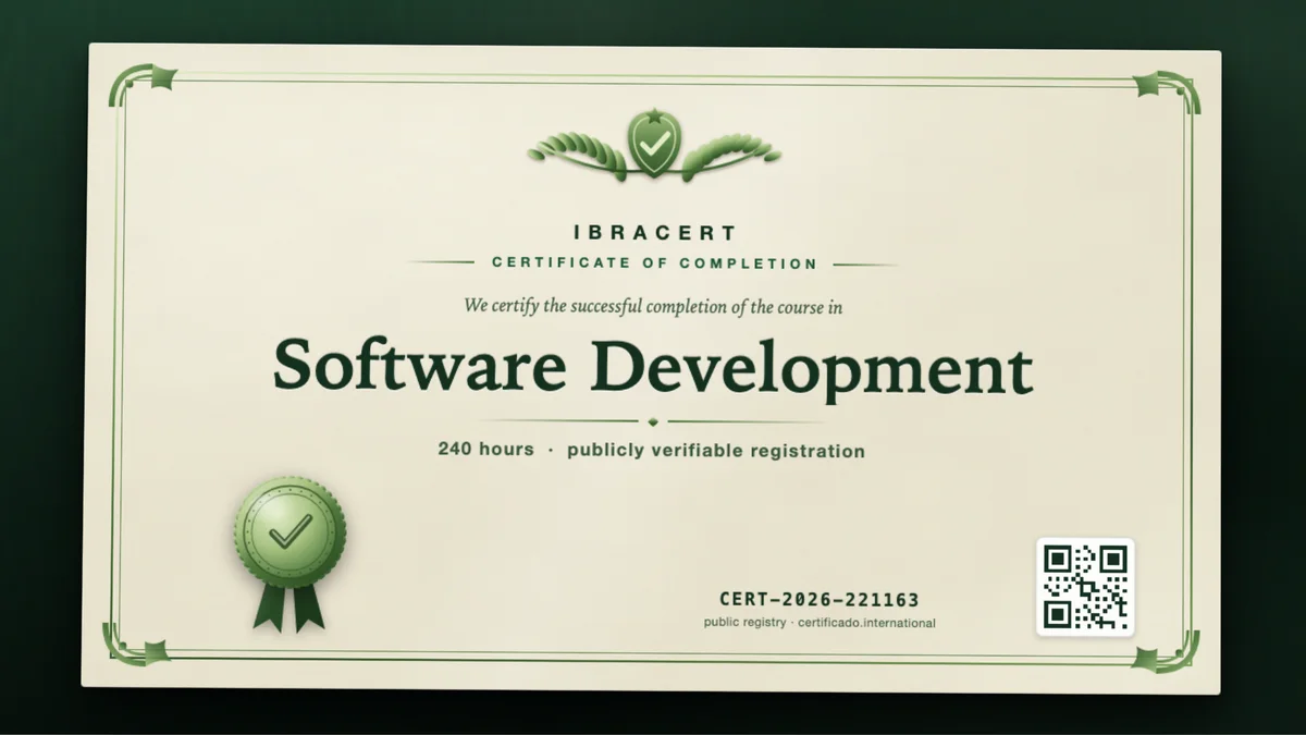 Cover of the Software Development course