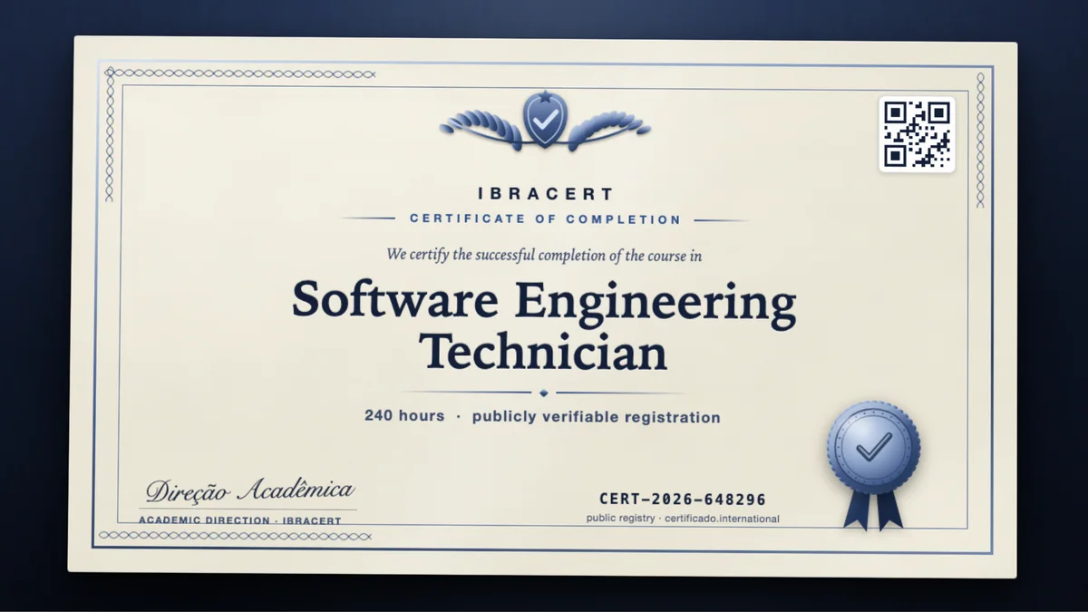 Cover of the Software Engineering Technician course