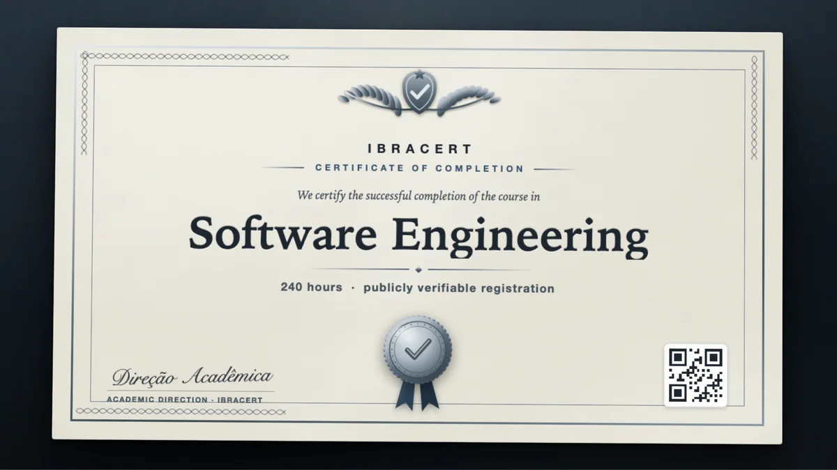 Cover of the Software Engineering course