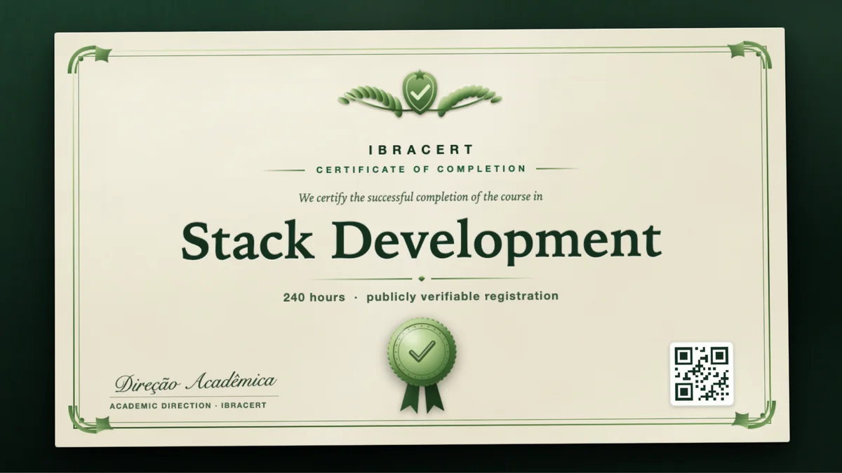 Cover of the Stack Development course