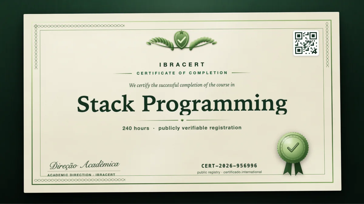 Cover of the Stack Programming course