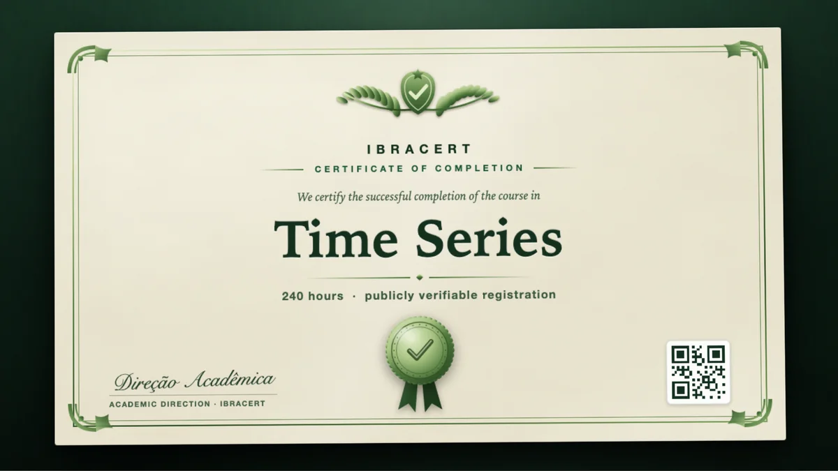 Cover of the Time Series course