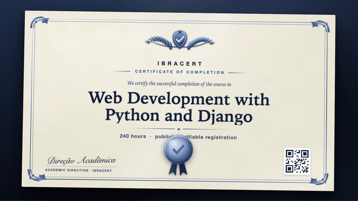 Cover of the Web Development with Python and Django course