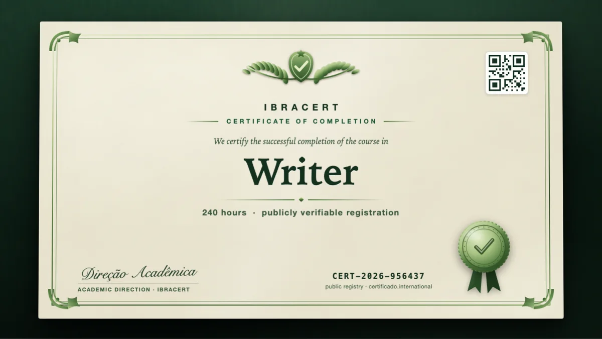 Cover of the Writer course