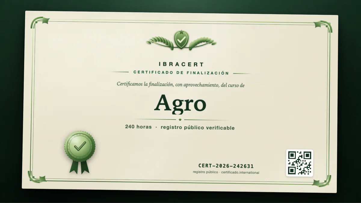 Portada del curso Agro