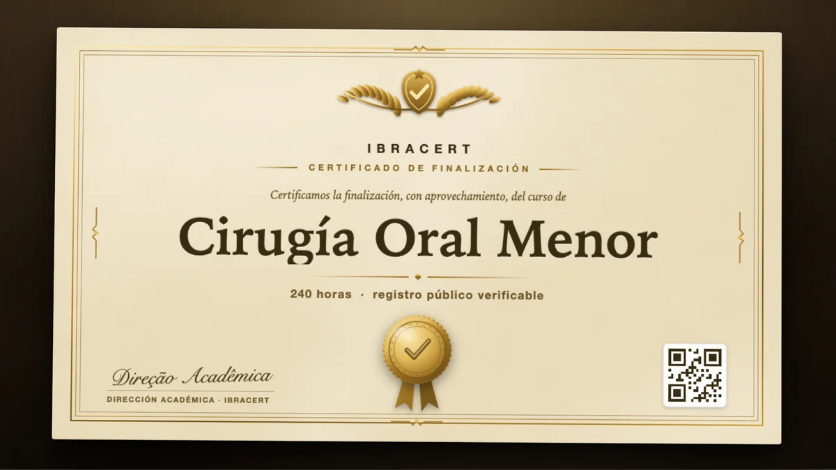 Portada del curso Cirugía Oral Menor