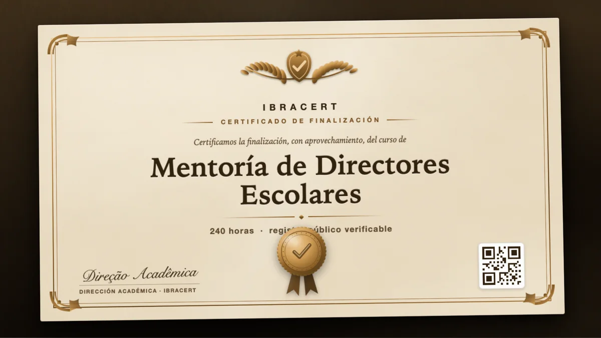 Portada del curso Mentoría de Directores Escolares