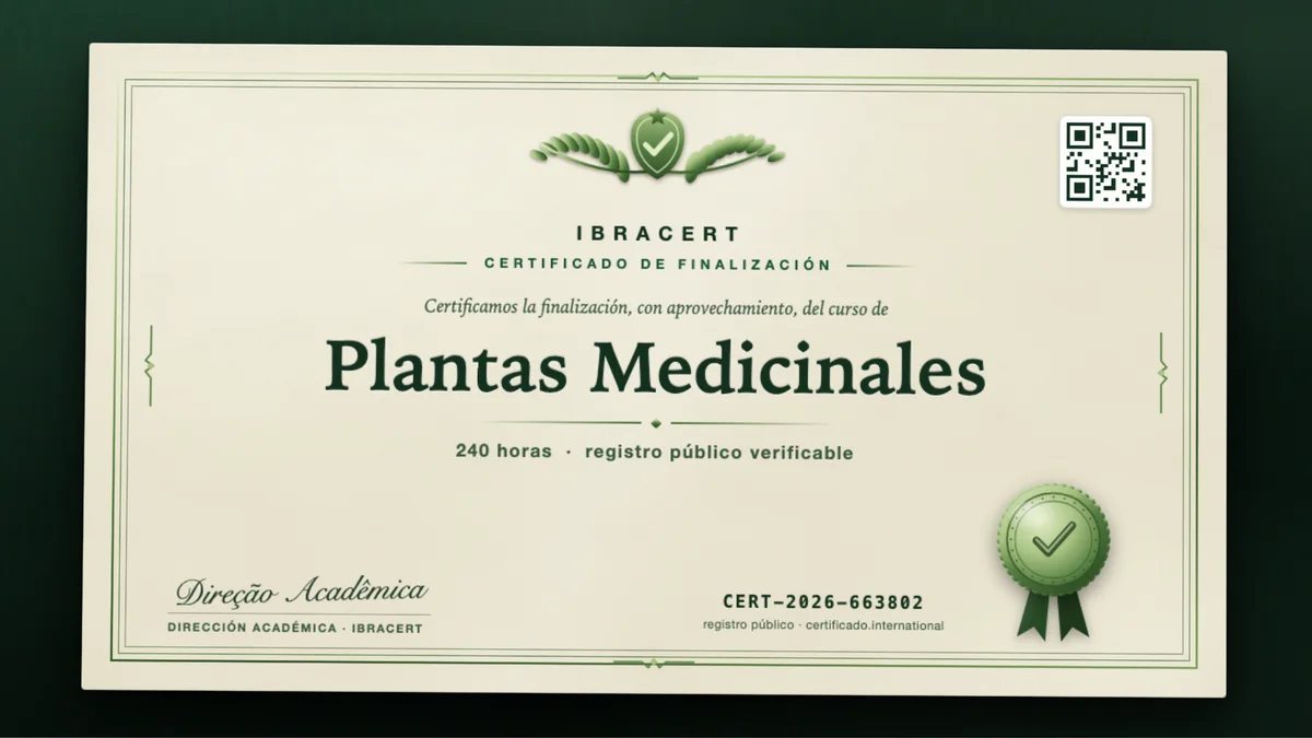 Portada del curso Plantas Medicinales