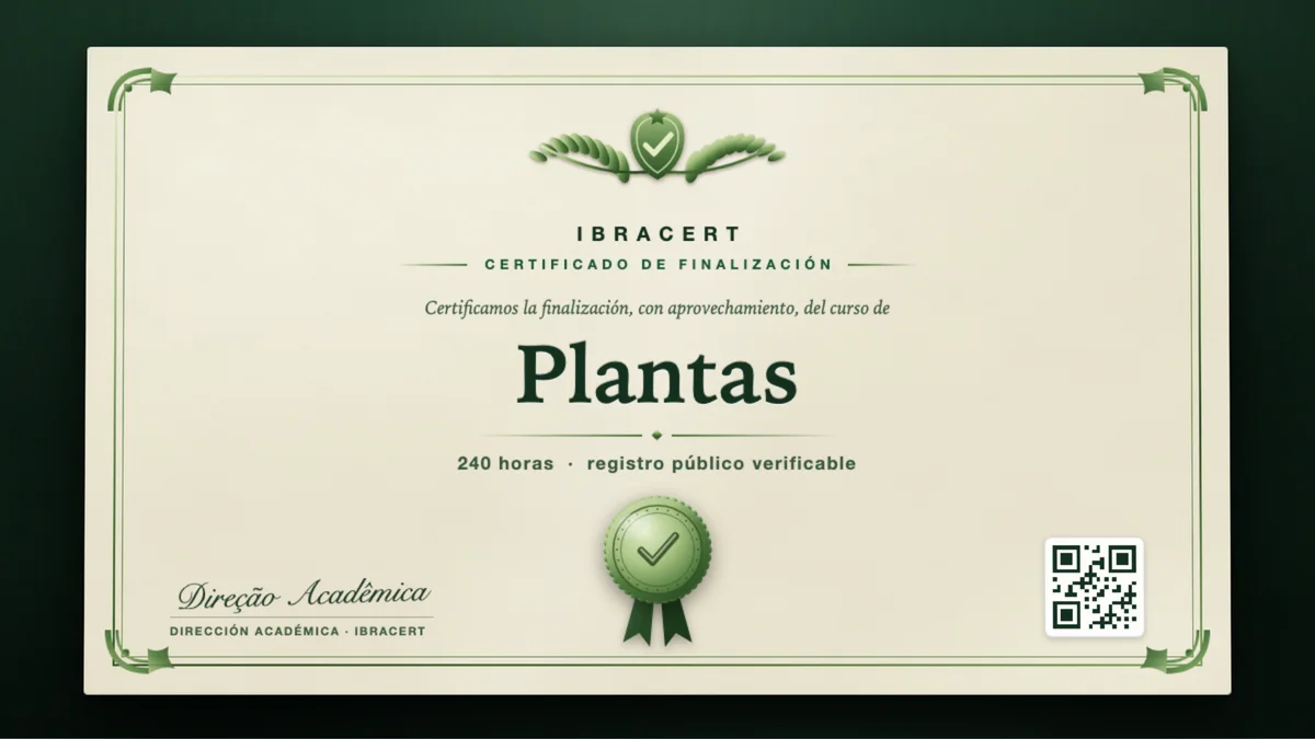 Portada del curso Plantas