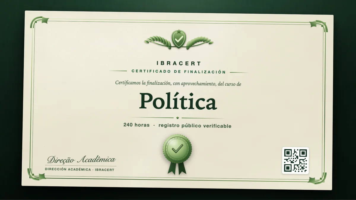 Portada del curso Política
