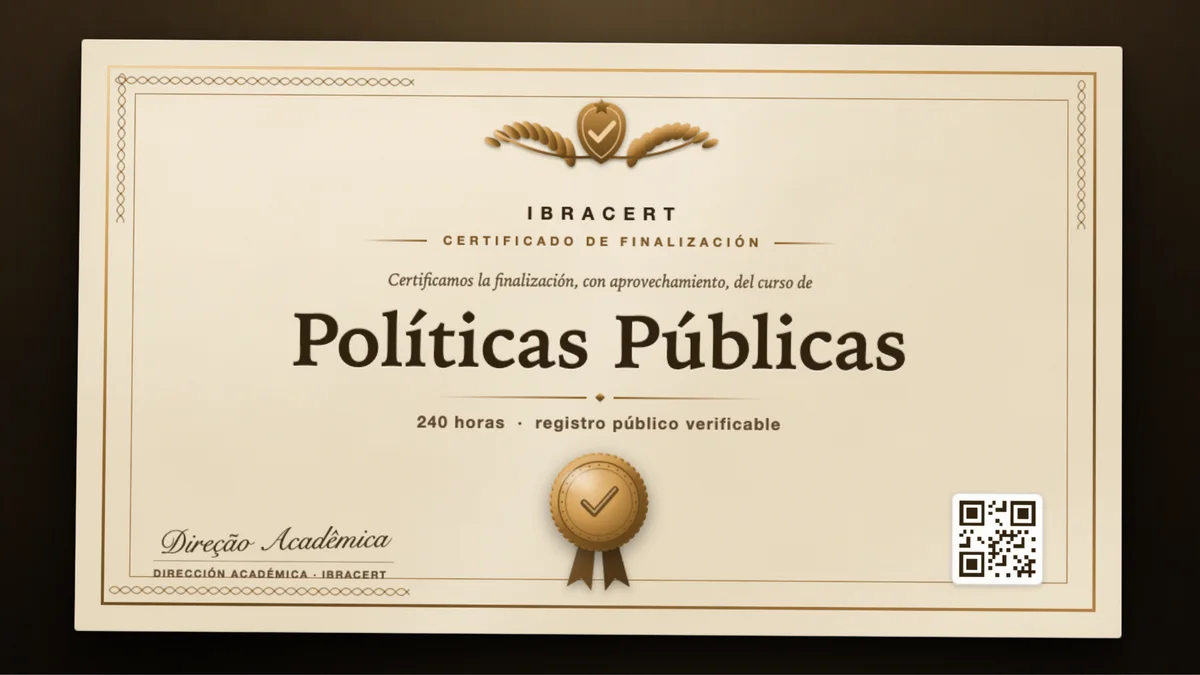 Portada del curso Políticas Públicas