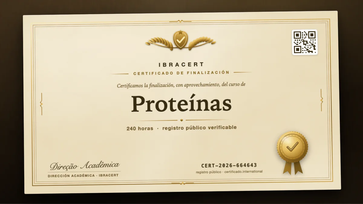 Portada del curso Proteínas